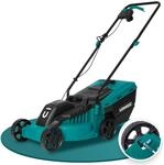 VONROC Rasenm&auml;her Elektro mit Kabel | 1300W - 32cm Schnittbreite - einstellbare