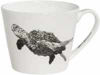 Maxwell & Williams DX0513 Kaffee-Becher breit Green Sea Turtle 450 ml –...