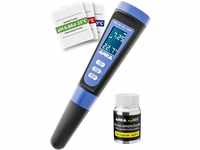 ARKA myAQUA pH/TDS/EC Messgerät - Wasserqualitätstester für pH, TDS, EC &