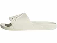 adidas Unisex Adilette Aqua Logo Slide Sandal, Off White/Off White/Off White,...