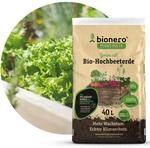 bionero&reg; Bio-Hochbeeterde Gem&uuml;se satt 40 l Terra Preta Bodenverbesserer Schwarzerde