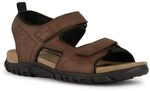 Geox Man UOMO SANDAL STRADA SANDALS Brown 47_EU