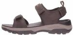 Skechers TRESMEN Ryer Herren, Chocolate Mesh Synthetic, 42.5 EU
