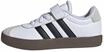 adidas Unisex Kinder VL Court 3.0 Shoes, FTWR White/Core Black/Grey One, 33 EU