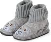 Sterntaler Hausschuhe B&auml;r - Unisex Hausschuhe aus Wollfilz - bequemer Baby und