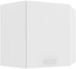 VCM K&uuml;chenschrank 57x57x60 cm 1 T&uuml;r 2 F&auml;cher Wandschrank | Wandh&auml;ngender Stauraum