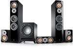 Teufel Ultima 40 Surround 5.1-Set (2017) Schwarz Film Subwoofer Lautsprecher Movie