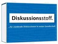 Kylskapspoesi 41007 - Gespr&auml;chsstoff &ndash; Diskussionsstoff, Schwarz und Wei&szlig;