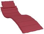 vidaXL Sonnenliege Auflage, Liegenauflage Outdoor, Polster Auflage f&uuml;r...