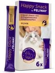 Happy Snack by FELIWAY, Huhn Geschmack, leckerer, beruhigender Leckerbissen, 6
