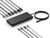 Kensington SD4842P USB-C Triple Video HD (1080p @ 120Hz) Dockingstation, bis zu 100 W