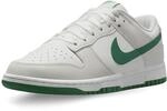 Nike DV0831 Nike Dunk Low Retro Herren Summit White/Malachite-Platinum Tint EU 44
