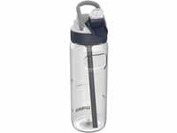 Kambukka Trinkflasche mit Strohhalm - Modell LAGOON CLEAR - 750 ML - Wasserdicht -