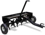 Wiltec Aerifizierer 90 cm f&uuml;r Aufsitzm&auml;her, Rasenl&uuml;fter mit 7,6 cm...