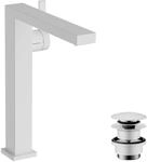 hansgrohe Tecturis E - Waschtischarmatur mit Push-Open Ablauf, energiesparend