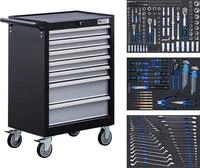 BGS 6062 | Werkstattwagen best&uuml;ckt | 7 Schubladen | 263 Werkzeuge