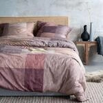 Irisette Mako-Satin-Bettw&auml;sche Magic 8878-50, braun, Gr&ouml;&szlig;e:135x200 cm +...