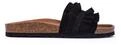 VERBENAS Sandalen Rocio Volante Negro - Gr&ouml;&szlig;e: 37
