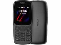 Nokia 106 Handy, entsperrt, 2G, Display: 1,8 Zoll (1,8 Zoll) – 1 MB –...