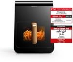 Panasonic NF-CC600AXE Air Fryer mit Sichtfenster, 6 l, 80&ndash;200 &deg;C, digitaler Timer