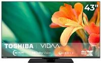 Toshiba 43UV3463DA Fernseher 43 Zoll Smart TV VIDAA 4K UHD Fernseher Dolby Vision HDR
