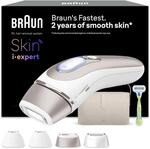 Braun Smart IPL Ger&auml;te Haarentfernung Skin i&middot;expert 7, PL7387, Wei&szlig;/Rosegold -