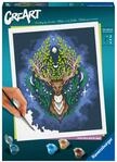 Ravensburger CreArt 23640 - Pixie Cold: Mystischer Hirsch - Malen nach Zahlen