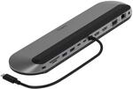 Belkin Connect Universal-USB-C-11-in-1-Pro-Dock f&uuml;r 3 Monitore, Silicon