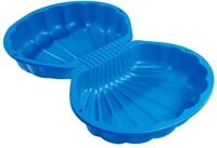 BIG 800055720 Sandkasten 2in1 Muschel Blau