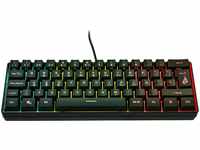 SureFire Kingpin X1 60% Gaming Tastatur Spanish, Gaming Multimedia Keyboard klein &