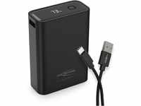 Ansmann 20000 mAh PB222PD sw Powerbank 20000 mAh Power Delivery 3.0, Quick Charge 2.0
