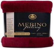 G&ouml;zze - Gem&uuml;tliche Kuscheldecke, Merino Feeling, Wendbar, Hohe Dichte 600 g/m&sup2;,