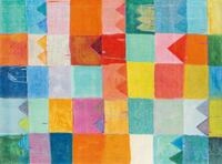 wash+dry Fu&szlig;matte, Sonnenstadt 170x240 cm, innen und au&szlig;en, waschbar