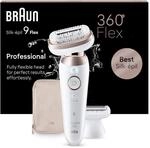 Braun Silk-&eacute;pil 9 Flex, Epilierer Damen / Haarentferner f&uuml;r langanhaltende