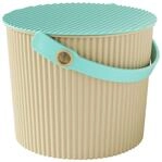 Hachiman Eimer S beige t&uuml;rkis