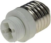 Lampensockel Adapter E27 auf G9 - Keramik f&uuml;r Halogen & LED Leuchtmittel bis 25 Watt
