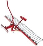 DEMA Traktor ATV Anbau Rasenstriegel DAR120 &ndash; 120 cm Entmooser Rasenkamm