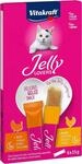 Vitakraft Jelly Lovers, Katzen Leckerli, Gel&eacute; Katzensnack mit Huhn und Pute,