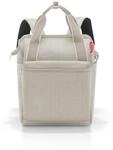 reisenthel allrounder R herringbone sand &ndash; Rucksack und Tragetasche in einem...