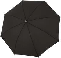 Doppler Mia Vienna Stockschirm 87 cm, schwarz, Eine Gr&ouml;&szlig;e passt allen, Traditionell