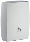 Regentonne eckig Regenwassertank Noblesse 275 Liter Granit grau aus UV- und