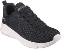 Skechers Damen BOBS B Flex Visionary Essence, Schwarz Wei&szlig;, 38 EU