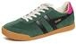 Gola Elan Modische Damen-Sneaker in Gr&uuml;n/Schwarz