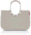 reisenthel loopshopper L herringbone sand &ndash; Stabile Tasche mit praktischen...
