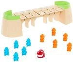 Mattel Kalle Krokofalle - Alligator-Spiel mit bunten Spielfiguren in Form von Affen
