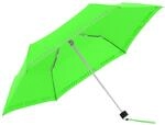 Doppler Regenschirm Safety Reflect in neon green I Regenschirm mit reflektierendem