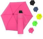 Doppler Regenschirm Safety Reflect in neon pink I Regenschirm mit reflektierendem