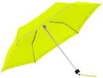 Doppler Regenschirm Safety Reflect in neon yellow I Regenschirm mit reflektierendem