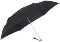 Samsonite Rain Pro 3 Section Manual Flat Regenschirm 24 cm, Black