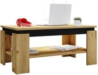 VCM Holz Beistelltisch | Couchtisch schlicht | Ma&szlig;e ca. H. 41 x B. 90 x T....